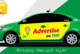 Quảng cáo trên Taxi Mai Linh